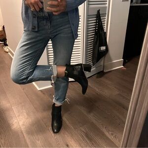 Ted Baker Neyomi leather boots in black